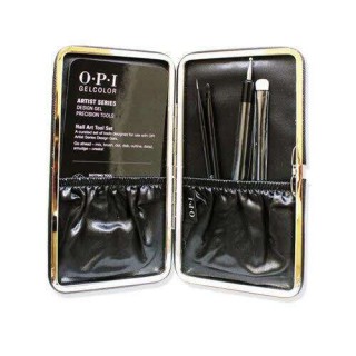 OPI GelColor Artist Series Design Gels – Design Brush Set (4 Colors)